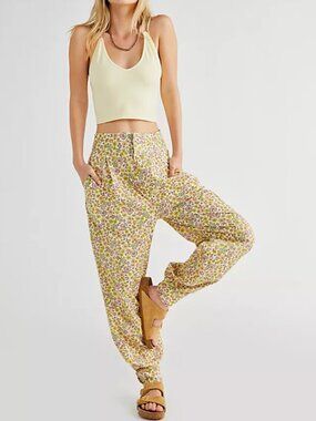 Scotch & Soda High-Rise Mini Floral Pants